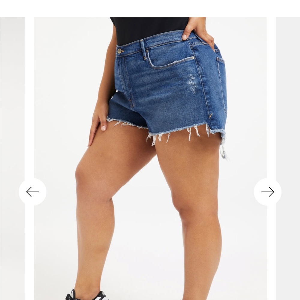 GOOD '90s SHORT-Good American